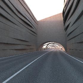 3D model Sci-Fi Car Tunnel